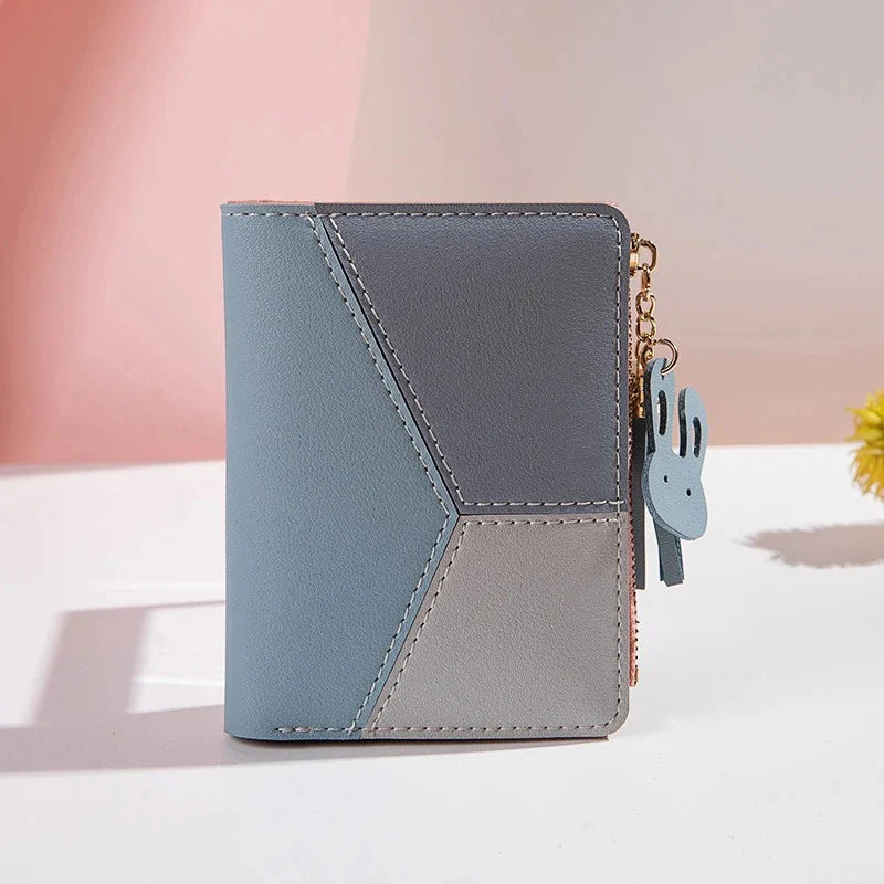 Chic Foldable Leather Wallet